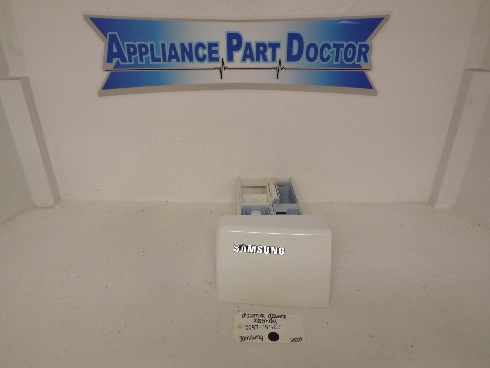 Samsung Washer DC97-14481E Dispenser Drawer Assembly Used Samsung Washer DC97-14481E Dispenser Drawer Assembly Used
